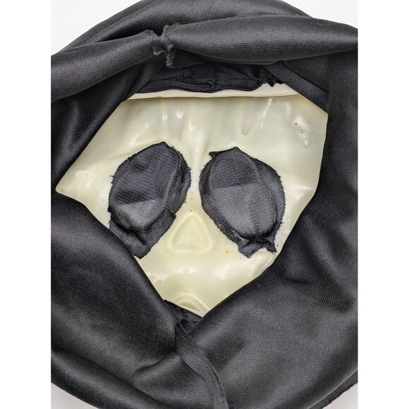 Easter Unlimited Ghostface Scream Sguiggly Face YOUTH Childs VTG Halloween Mask - Picture 4 of 5